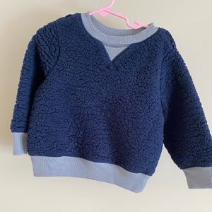 Old Navy Sherpa pullover 2T